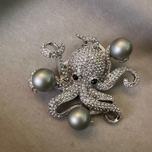 Joan Boyce Octopus Brooch